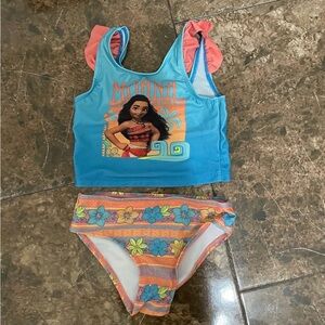 Disney Moana Blue Swimsuit Top